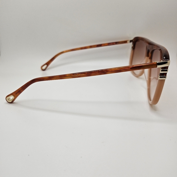 Chloe Havana Sunglasses CH0104S 006 / 58 14 150 Tortoise Orange Pink Gradient - Picture 7 of 17